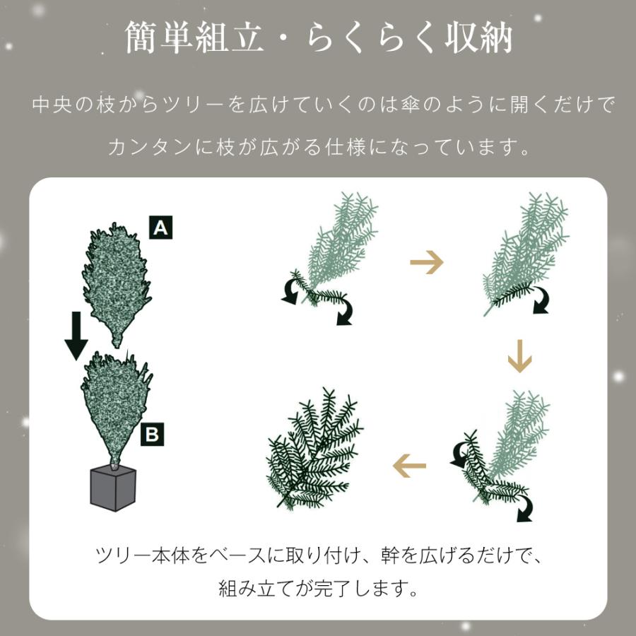 120cm 雪化粧】2025年新作 クリスマスツリー 北欧 おしゃれ LED 2025年