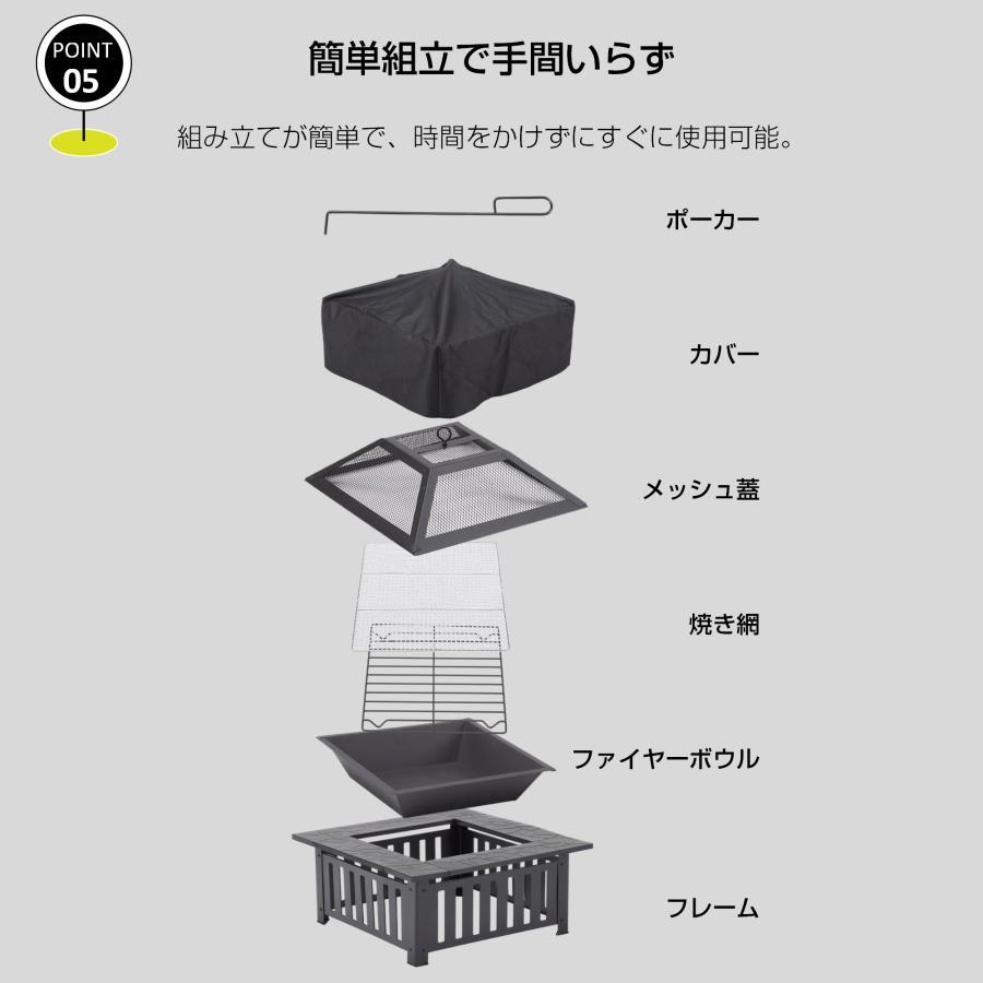 200円OFFクーポン利用☆9/10 23:00まで】焚き火台 ファイヤーピット