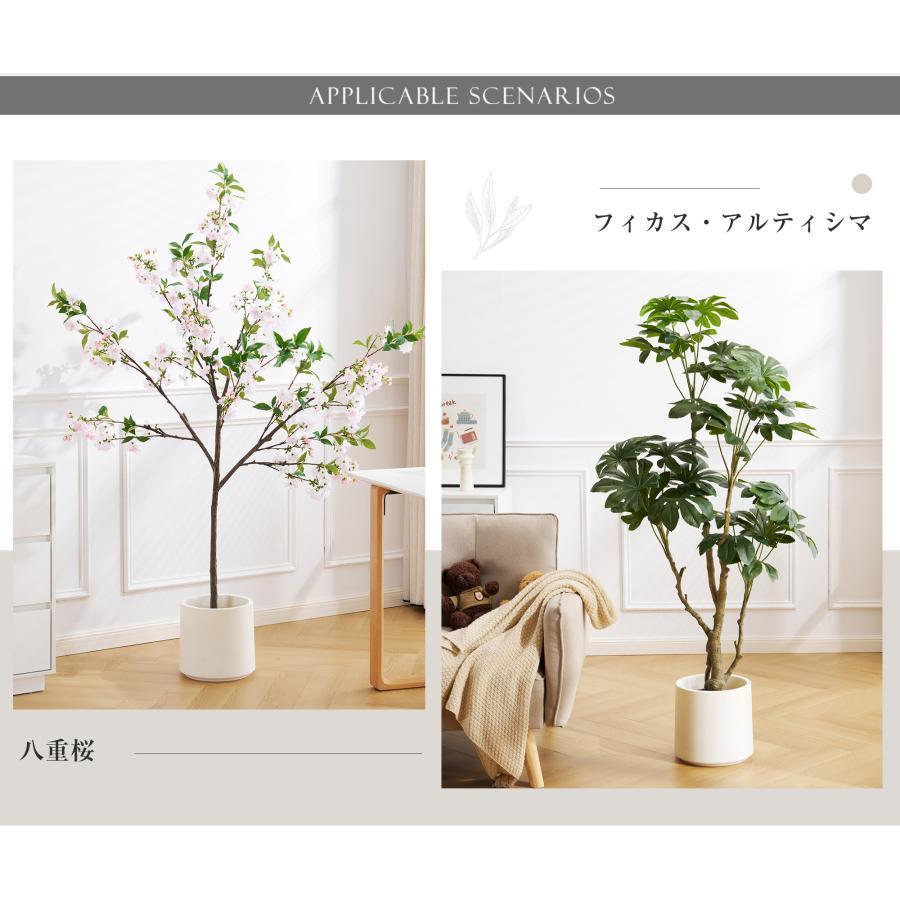 フェイクグリーン 観葉植物 フィカス 八重桜 180cm フェイク 人工観葉