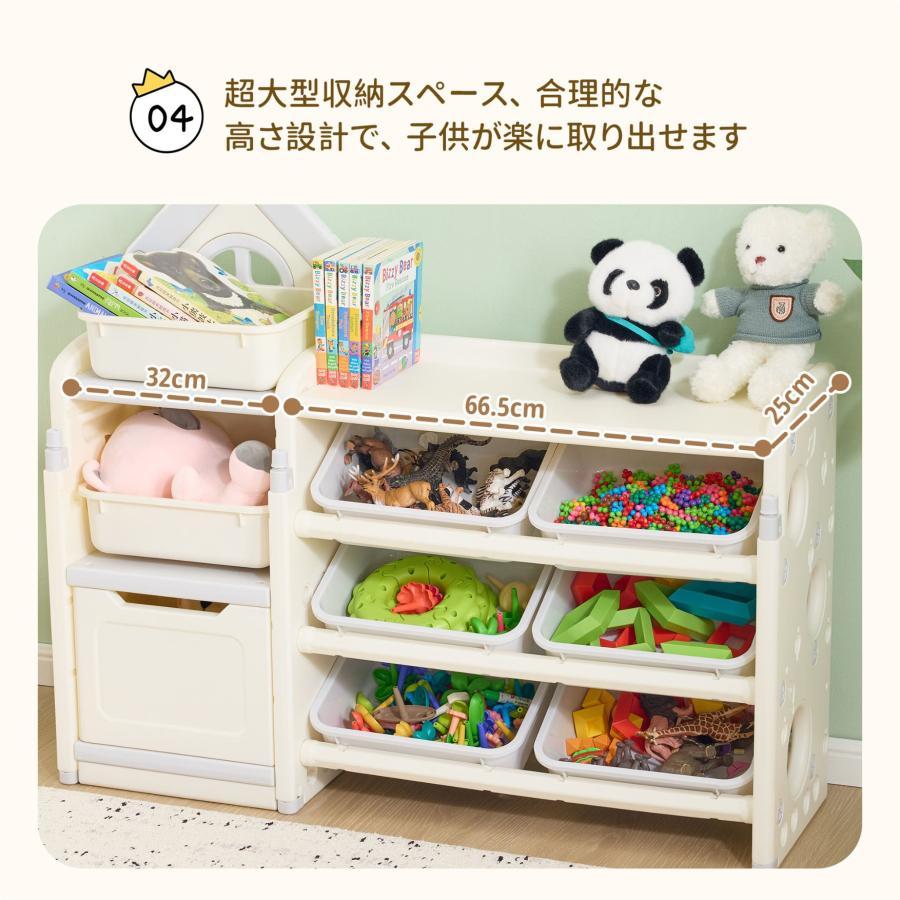 300円オフクーポン！9/24 23時まで】【2026新作】おもちゃ収納 3段