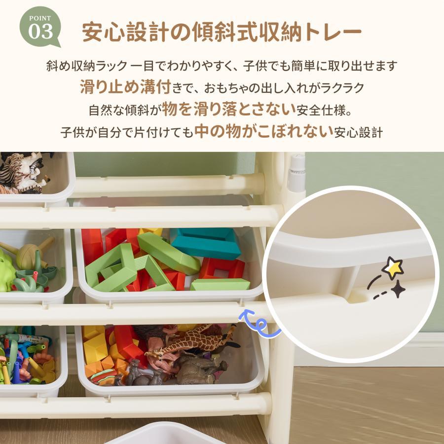 300円オフクーポン！9/24 23時まで】【2026新作】おもちゃ収納 3段