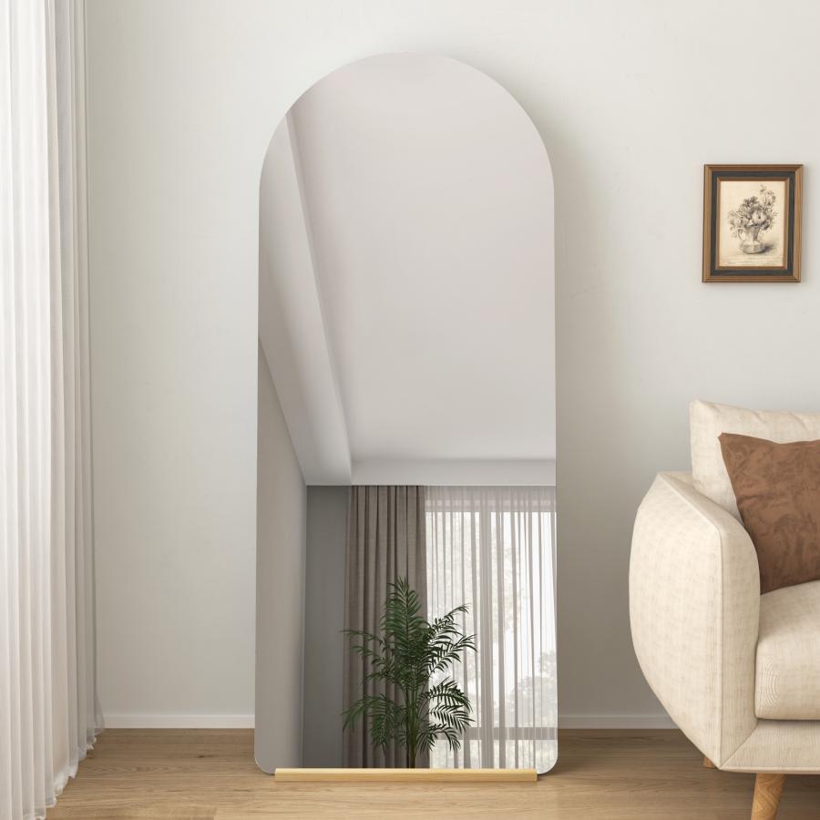 レビュー特典付き】全身鏡 姿見鏡 160×50CM アーチ形 2way スタンド