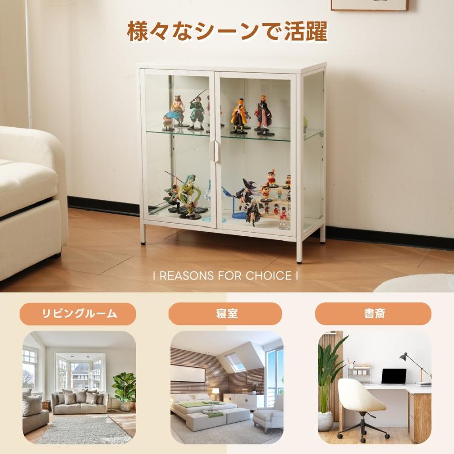 300円オフクーポン！9/24 23時まで】コレクションケース 2段