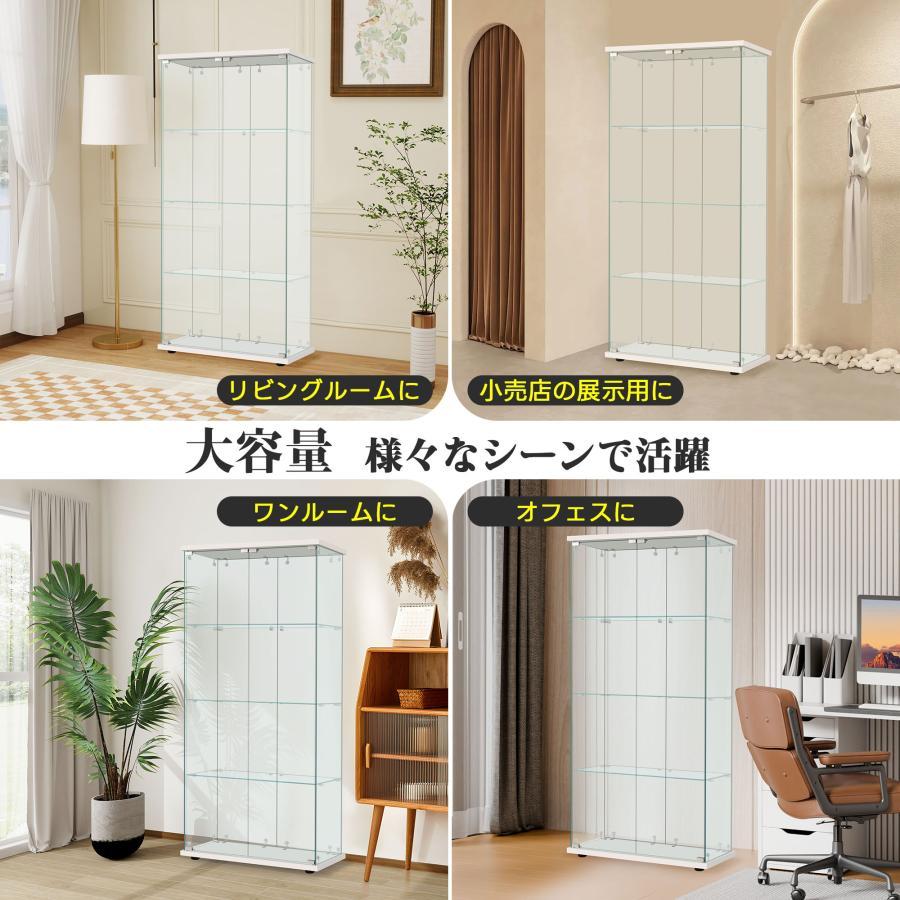 送料込み❣ 新品未使用 コレクションケース 両扉 大型 ワイドタイプ 強化ガラスディスプレイキャビネット 984322 コレクションケース 両扉タイプ 大型 ワイドタイプ ガラスディスプレイ