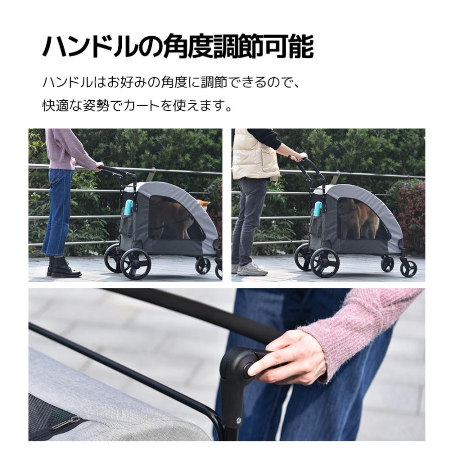 全店5%OFFクーポン利用！】【2025年新仕様】ペットカート 折りたたみ