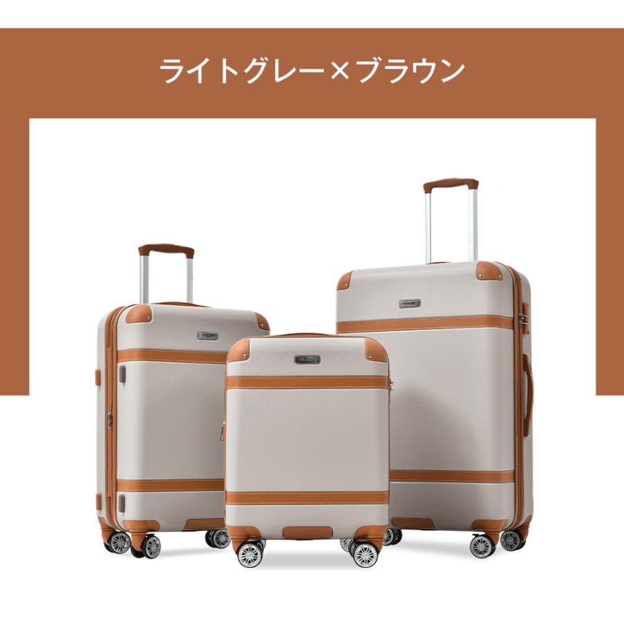 スーツケース Mサイズ キャリーケース キャリーバッグ ストッパー付き