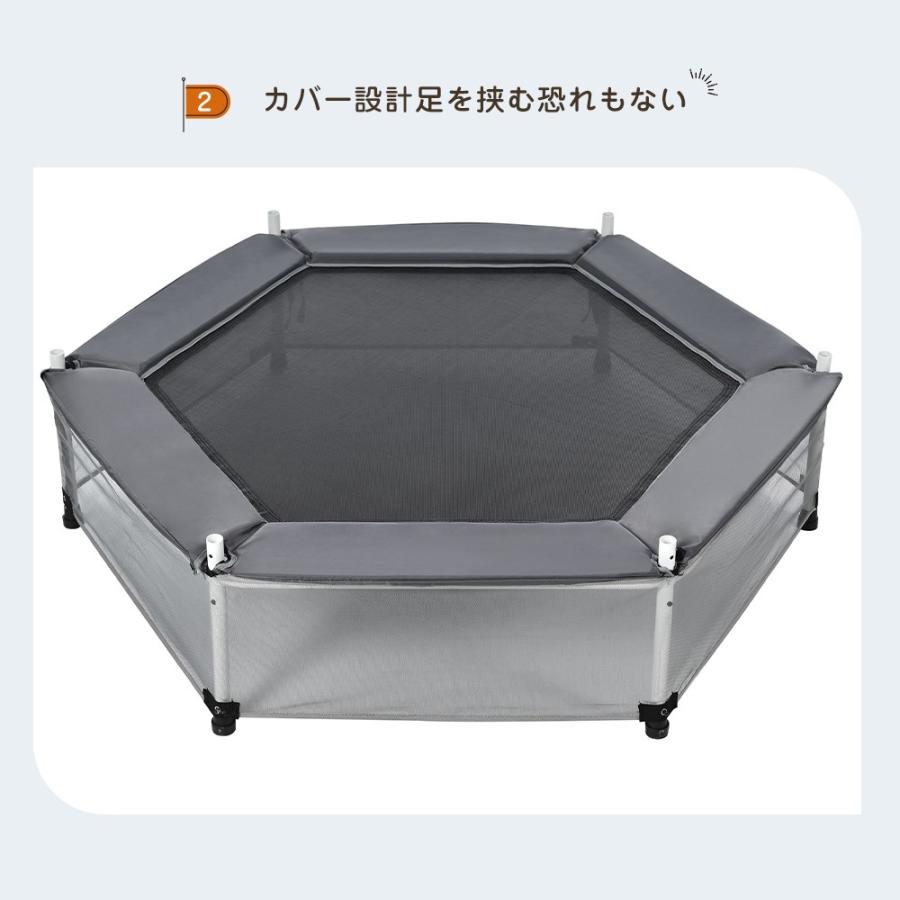 トランポリン 3ini ベビーサークル 鉄棒 吊り輪付き 多機能 子供用