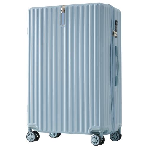 新品✨スーツケース キャリーケース 軽量 360度回転 TSAロック搭載 黒 L キャリーケース 4〜5泊宿泊 62L Lサイズ LEGENDエンボス （ 軽量 TSA