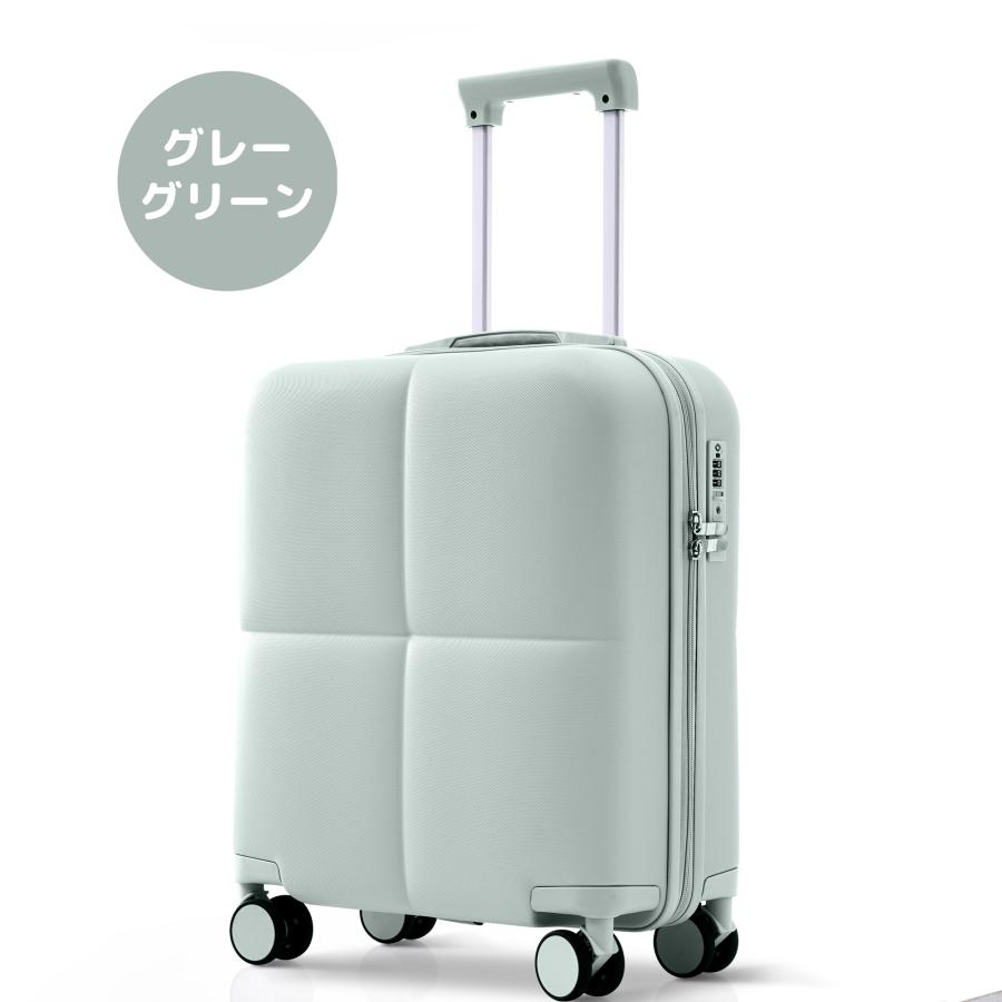 キャリーケース　キャリーバッグ　レディース　グレー　S 多機能 スーツケース 機内持込 軽量 キャリーケース キャリーバッグ Sサイズ M
