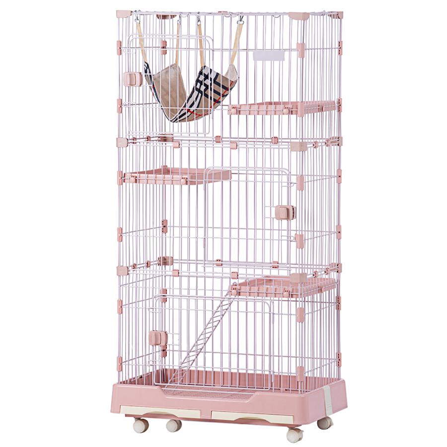 最高5%OFF☆8/6迄】【再入荷セール】猫 ケージ キャットケージ ペット