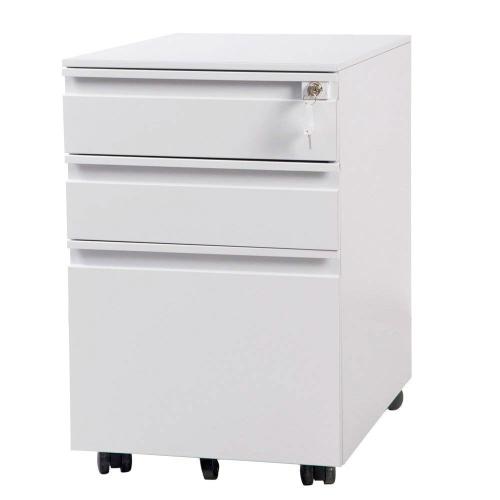 ☆本日限り☆全品200円クーポン配布中！デスクワゴン 完成品 3段