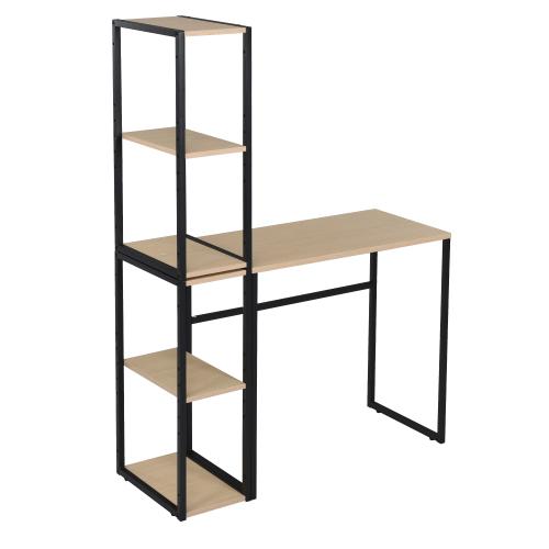 学習机 勉強机 組合せ自由 コンパクト 収納 パソコンデスク 作業机 H型