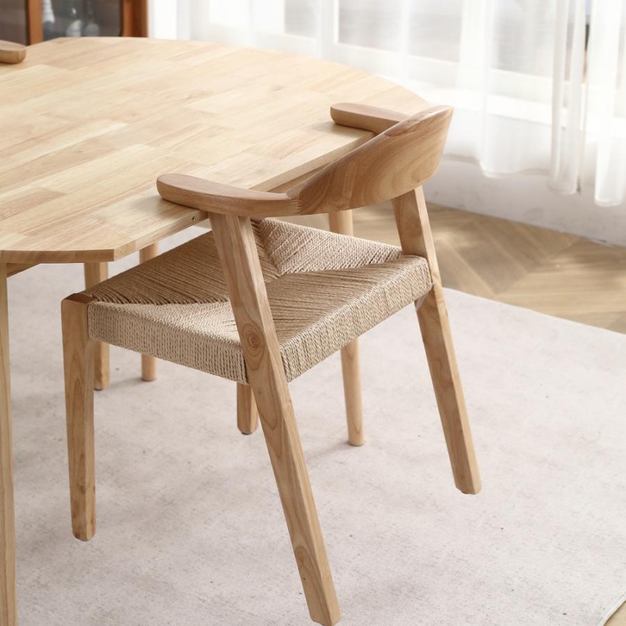 2脚】ダイニングチェア 2脚セット 肘付き ウィンザーチェア 完成品