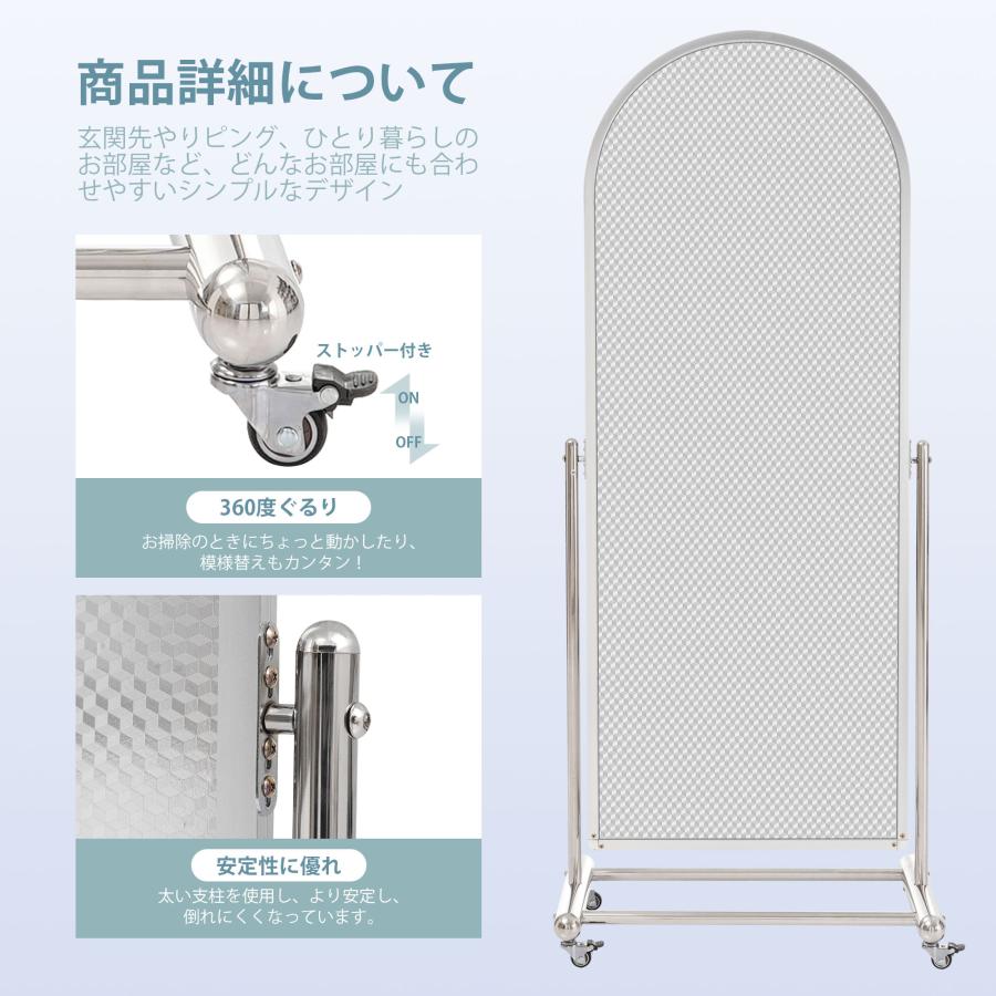 全身鏡 姿見鏡 162*68CM 鏡 キャスター付き 大型ミラー 全身ミラー