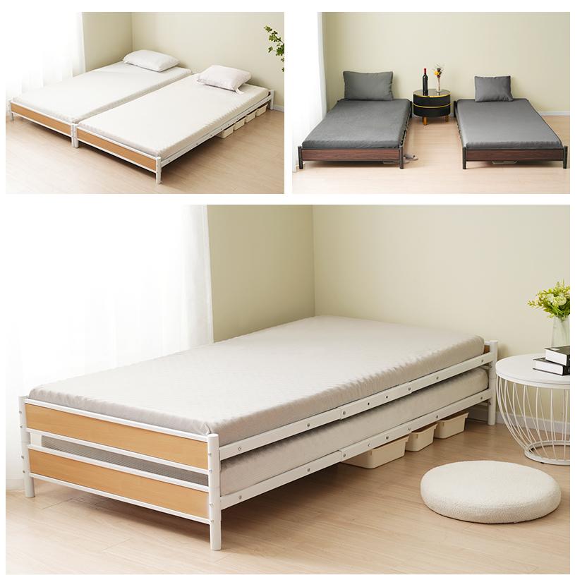 パイプベッド 限定セール パイプベッド 二段ベッド シングルベッド S