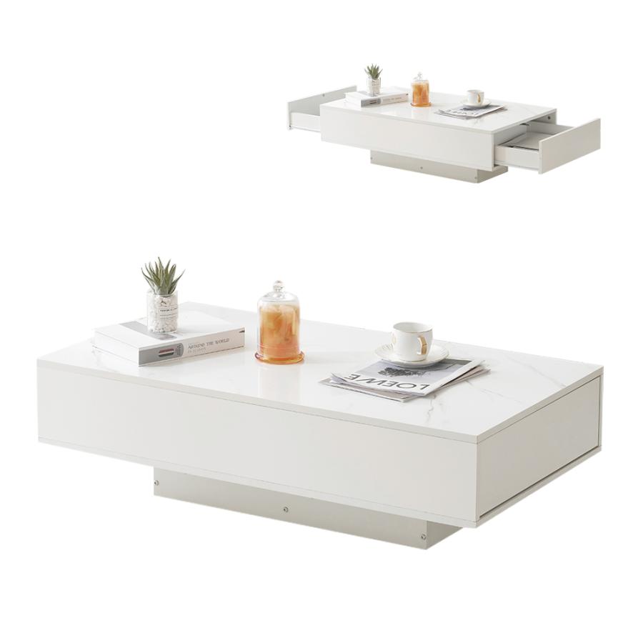 全ストア5%OFFクーポン利用可能】センターテーブル 引き出し付き ロー