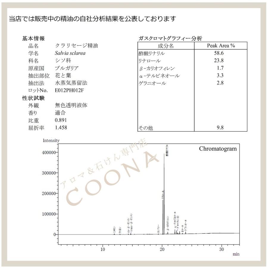 クラリセージ 5 Ml エッセンシャルオイル アロマオイル 精油 送料無料 E012nb081f 05 アロマ 石けん専門店coona 通販 Yahoo ショッピング