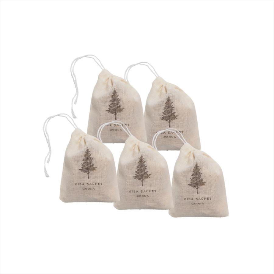 COONA（クーナ） ひば サシェ アロマ ヒバ ヒノキアスナロ 青森ひば