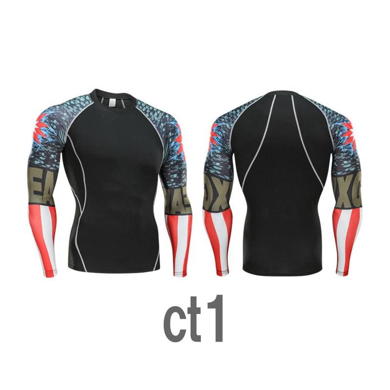 加圧インナー コンプレッションウエア メンズ アンダーシャツ 加圧シャツ 吸汗 速乾 トレーニングウエア スポーツウエア 長袖 |  | 01