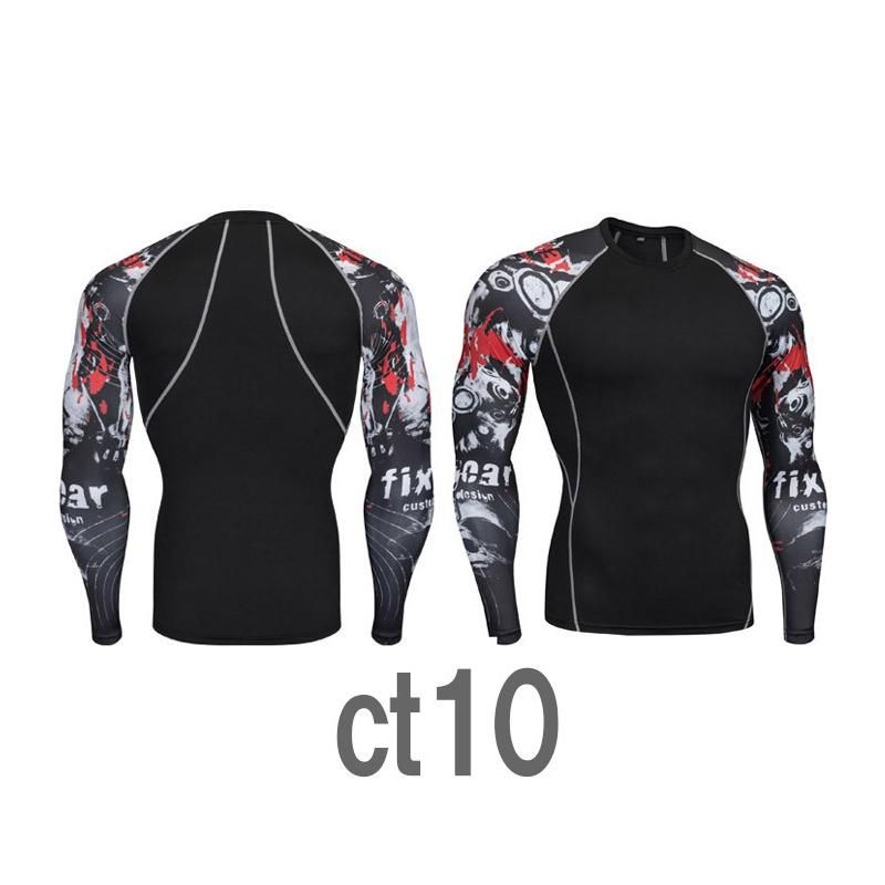 加圧インナー コンプレッションウエア メンズ アンダーシャツ 加圧シャツ 吸汗 速乾 トレーニングウエア スポーツウエア 長袖 |  | 10