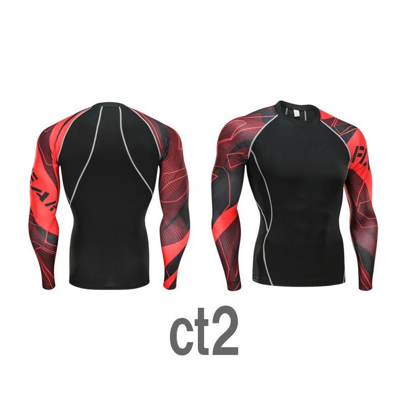 加圧インナー コンプレッションウエア メンズ アンダーシャツ 加圧シャツ 吸汗 速乾 トレーニングウエア スポーツウエア 長袖 |  | 02