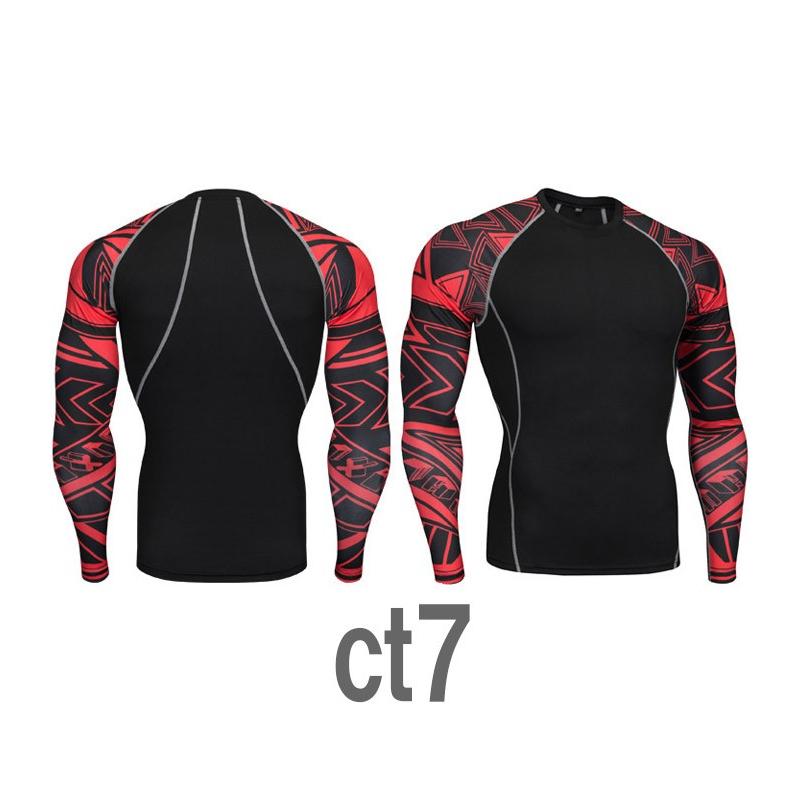 加圧インナー コンプレッションウエア メンズ アンダーシャツ 加圧シャツ 吸汗 速乾 トレーニングウエア スポーツウエア 長袖 |  | 07