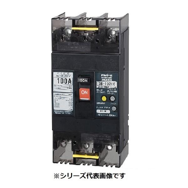 テンパール工業　102EC07100L　漏電遮断器　100AF　経済タイプ　表面形　※受注品　Eシリーズ　OC付　100mA　60A　[§££]