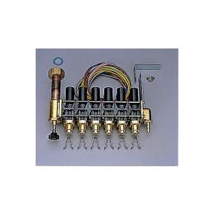 リンナイ 給湯器 関連部材【CVH-6SC】(25-0188) 熱動弁ヘッダー リンナイ 【IヘッダーCVH-6SC 25-0188】 ガス給湯暖房 部材 熱動弁