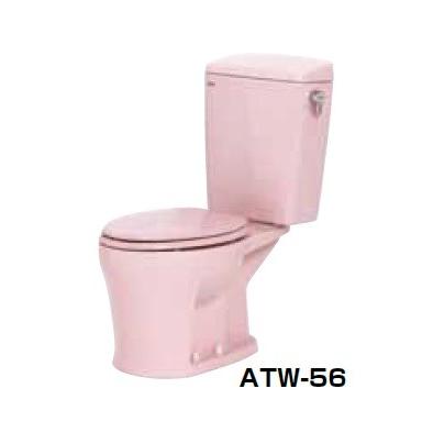 簡易水洗便器 ネポン　ATW-56　プリティーナ エロンゲート 普通便座 手洗栓なし ピンク [♪■ 関東限定]