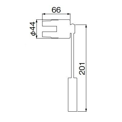 MIYAKO ミヤコ 工具 BK246 接続金具取付工具（ラチェット式 