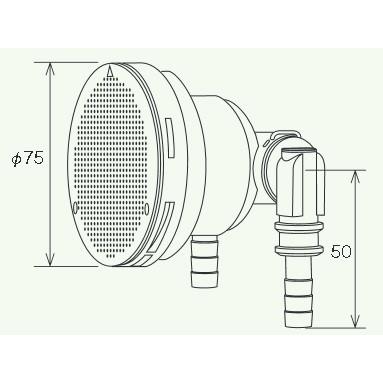 パロマ 循環金具 バスアダプター φ15ホース給湯器部材 BSFA-CPH15 楽天