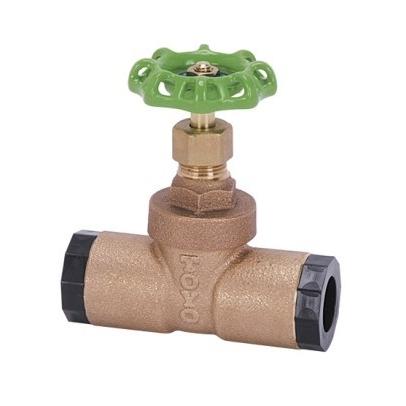 東洋バルヴ 無鉛くん 青銅ソケット形バルブ(えん結び) ゲートバルブ 10K LE-BSC (A)25(B)1 [□]