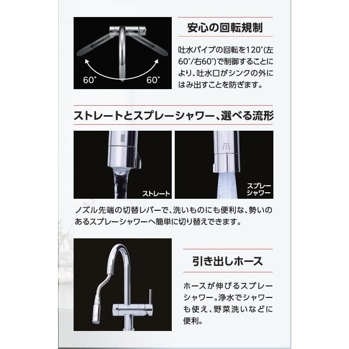 クリンスイ 三菱ケミカル・クリンスイ F915EHU アンダーシンク複合水栓