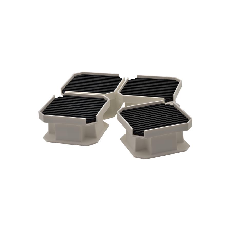 カクダイ GAONA(ガオナ) 洗濯機嵩上げ台 GA-LF025 日本製(1セット)[洗濯用品 その他] カクダイ（KAKUDAI） カクダイ/GAONA/ガオナ GA-LF025 水栓金具 洗濯機