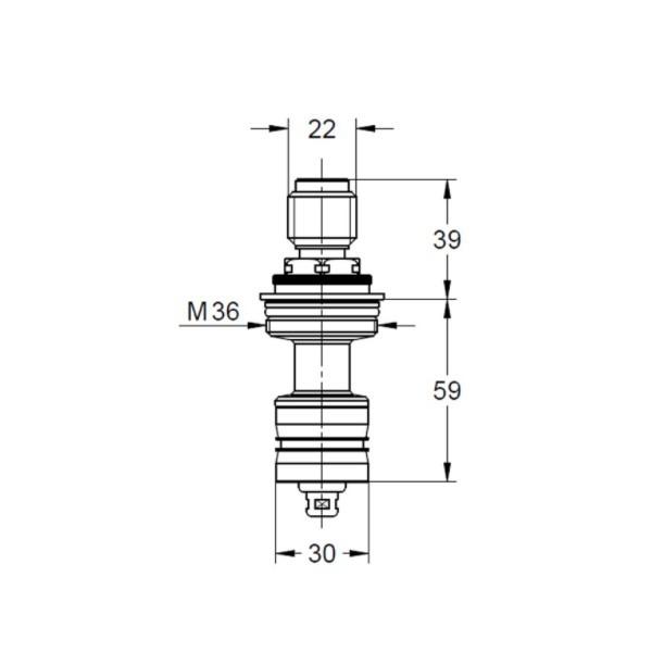グローエ　47310000　パーツ ワックスサーモスタット サイズ3/4”用 [■]_1