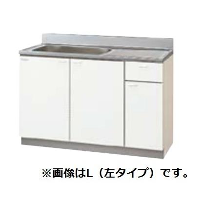 クリナップ 【GTS-120MF ホワイト】 木キャビキッチン クリンプレティ 流し台 間口120cm [♪△]