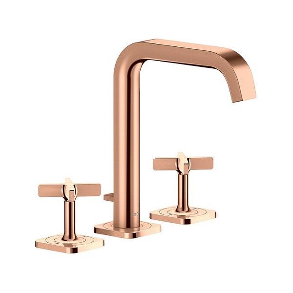 セラトレーディング HG36108-30 Axor Citterio E 湯水組みあわせる栓 ポリッシュレッドゴールド 受注生み出すこと品 [♪§] 浴室、浴槽、洗面所-DIY、工具-洗面所用水栓