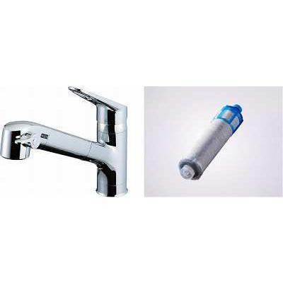 INAX INAX/LIXIL JF-AB466SYXNA(JW) 水栓金具 浄水器内蔵型シングル 