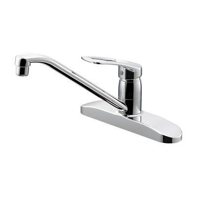 KAKUDAI カクダイ シングルレバー混合栓  116-110 水栓金具 カクダイ（KAKUDAI） 水栓金具 116-110 シングルレバー混合栓 逆止