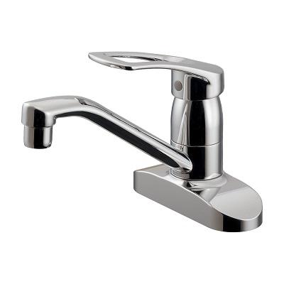 ★新品未使用★KAKUDAI シングルレバー混合栓 116-112 カクダイ（KAKUDAI） 水栓金具 116-112 シングルレバー混合栓