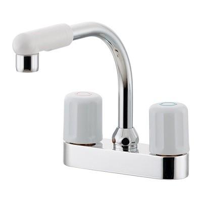 カクダイ（KAKUDAI） 水栓金具 151-011 2ハンドル混合栓
