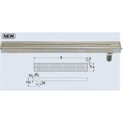 カクダイ（KAKUDAI） 水栓金具 428-590-1200 浴室排水ユニット(出入口 