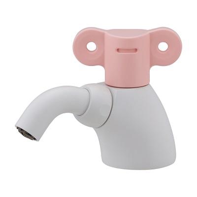 カクダイ（KAKUDAI） 水栓金具 700-501-P 回転立水栓 フロストピーチ