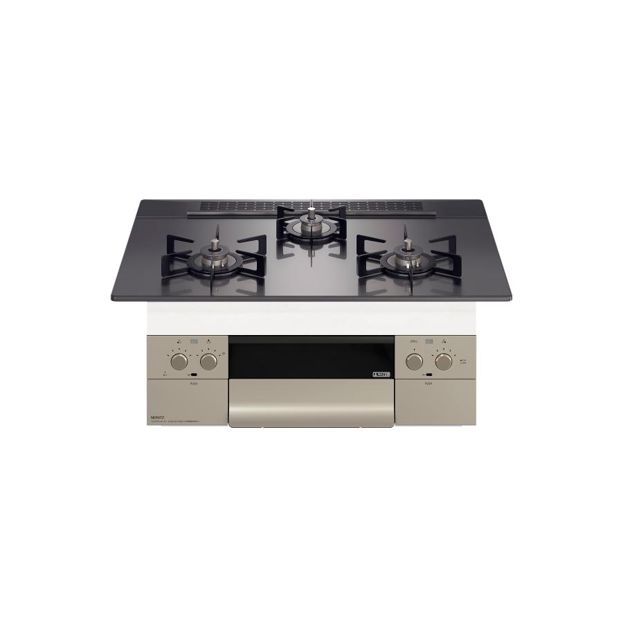 ノーリツ（NORITZ） [N3WU4PWASQSTEC 都市ガス用] ビルトインコンロ