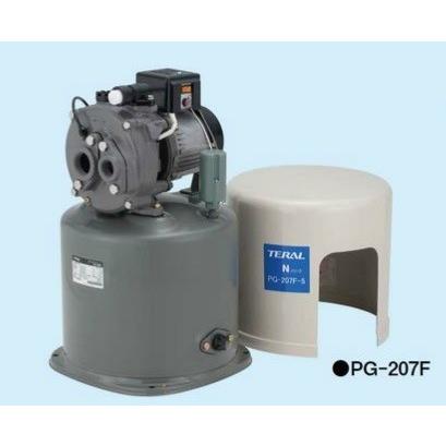 深井戸用圧力タンク式ポンプ（60Hz）　テラル　PG-207F-6　単相100V　ジェット付属　200W　自動式