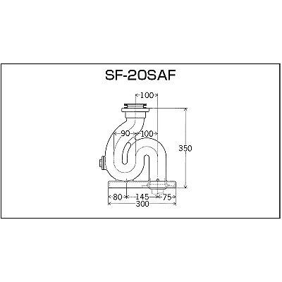 INAX（イナックス） INAX/LIXIL SF-20SAF-P 水栓金具 特定施設向け 