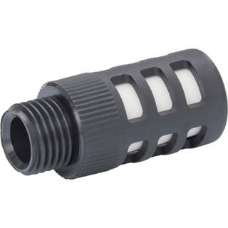 日本ピスコ　SR02　サイレンサ管用テーパーオネジタイプ [■] | 