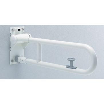 トイレ用手すり TOTO　T112HK8R　腰掛便器用 可動式 はね上げタイプ ロック付き 長さ：800mm [■]