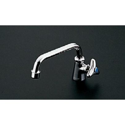 TOTO ユーティリティ用単水栓　T136BUNS13C　立水栓 スパウト回転式・泡まつキャップ付き スパウト300mm [■]