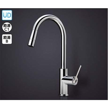 TOTO 水栓金具 キッチン用水栓金具 TKWC35ESA 台付シングル混合